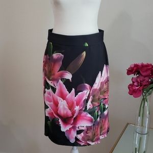 Lili faux wraparound skirt